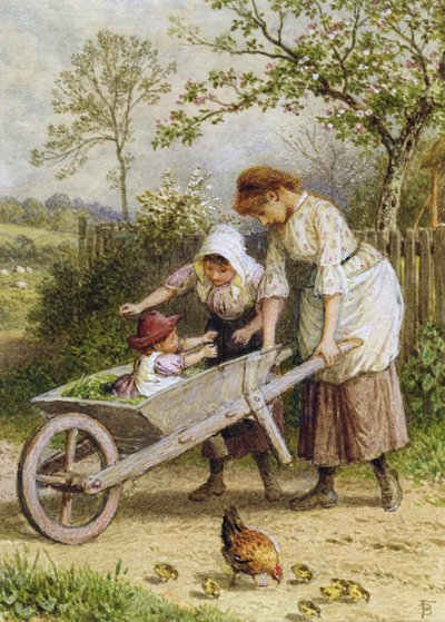Die Schubkarre von Myles Birket Foster